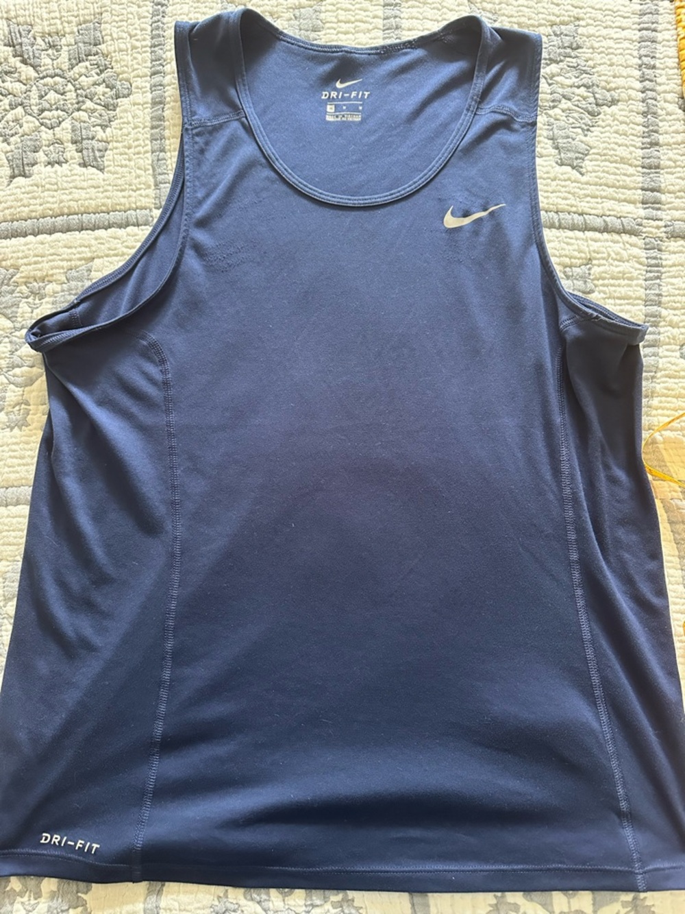 Nike Men’s Dri-FIT Athletic Tank Top - Navy